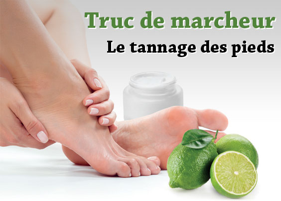 Le tannage des pieds